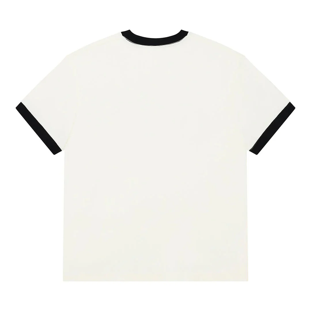 Arrows Ringer Tee - Pristine White - Image 2