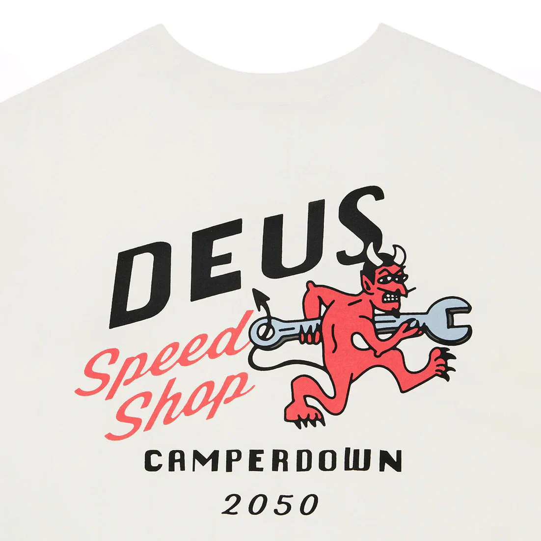 Dogleg Tee - Dirty White - Image 6