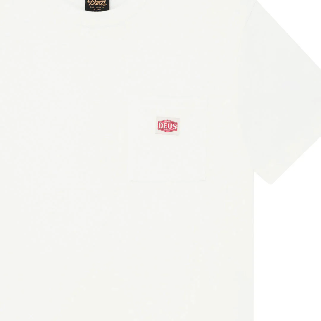 Parts & Service Pocket Tee - Vintage White - Image 5