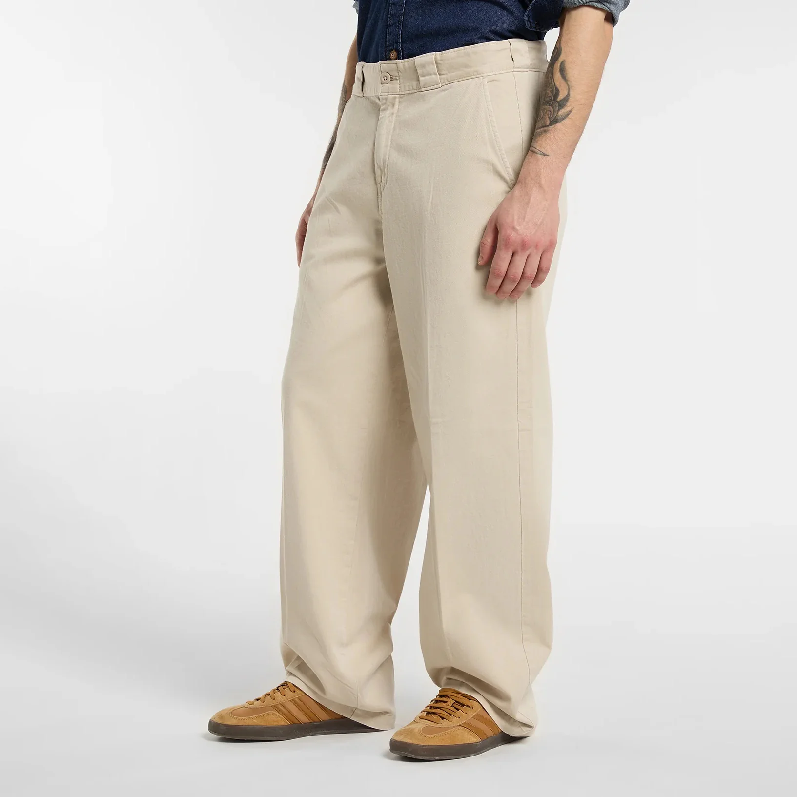 247 Loose Work Pant, Garment Dyed - Stone - Image 4