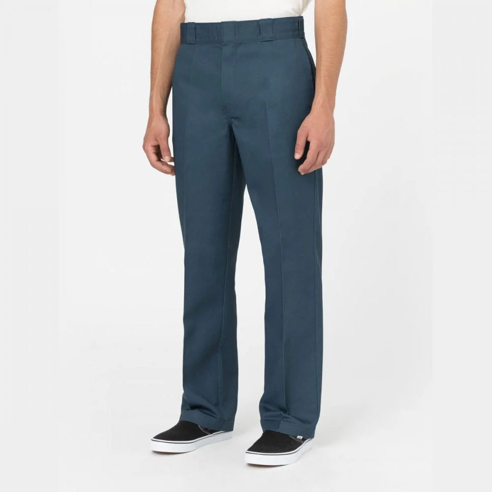 874 Work Pant, Recycled Cotton - Air Force Blue - Image 3