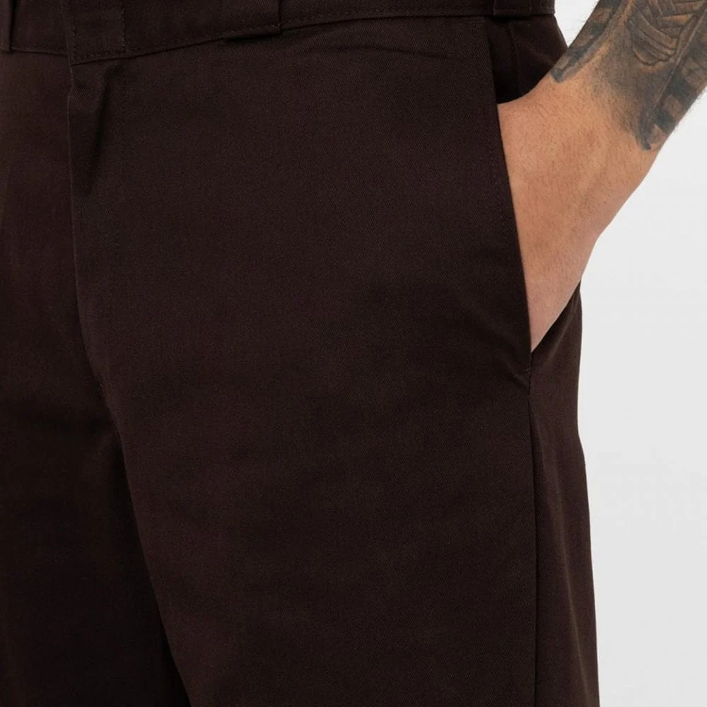 874 Work Pant, Recycled Cotton - Dark Brown - Image 3