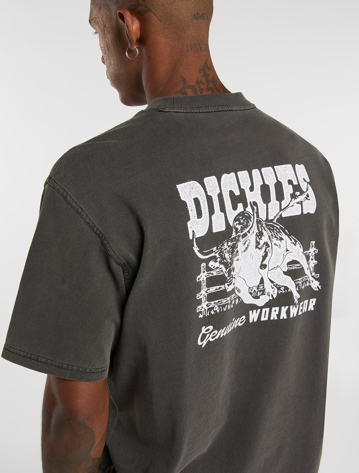 Buchtell SS Tee - Black - Image 6