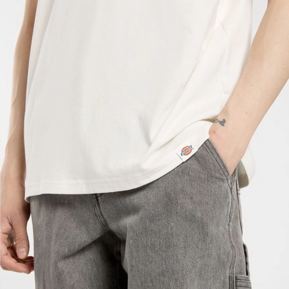 Burns S/S Tee - Egret - Image 4