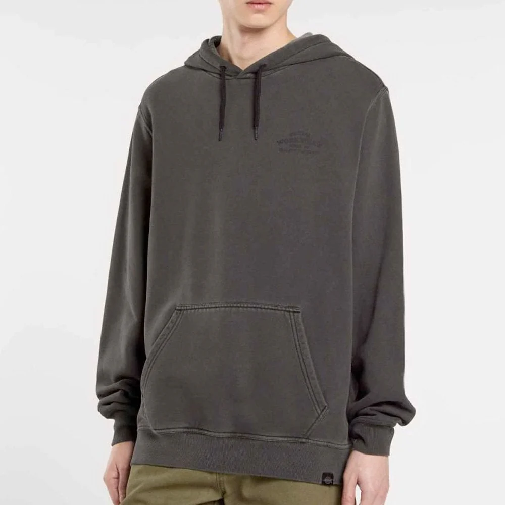 Christiana Garment Dyed Hoodie - Black - Image 3