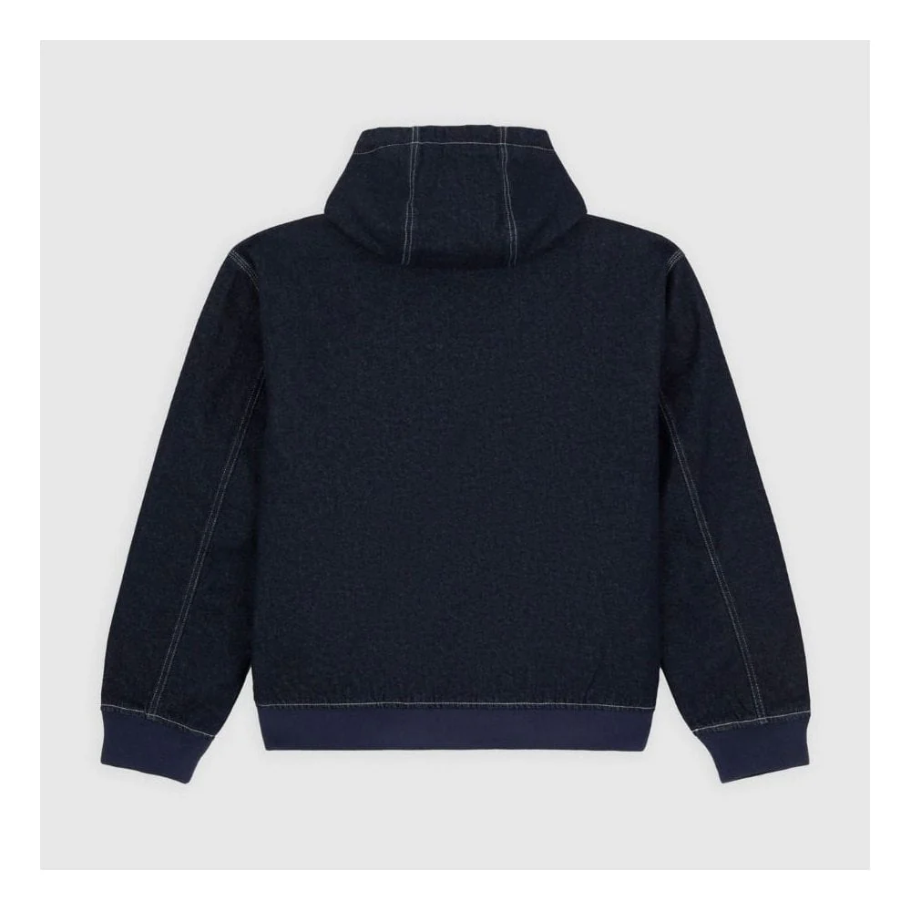 Dickies Hooded Denim Jacket - Blue Rinsed - Image 4