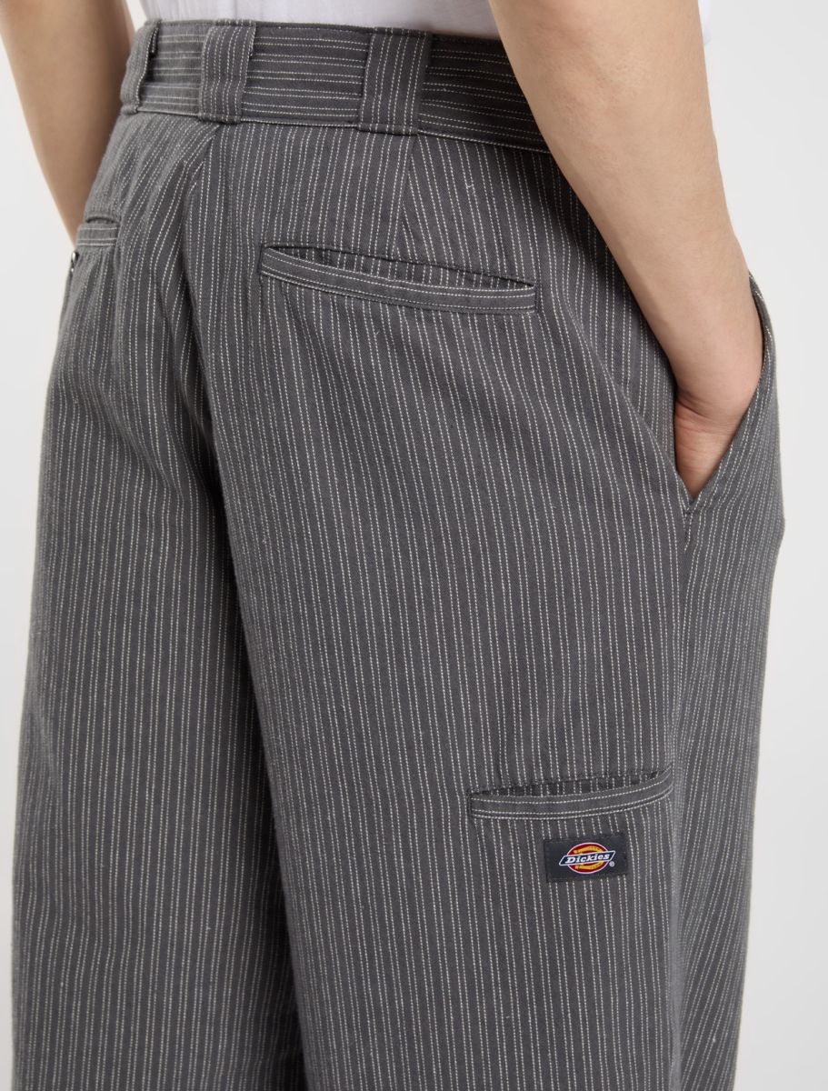 Lima Pinstripe Pant - Charcoal - Image 7