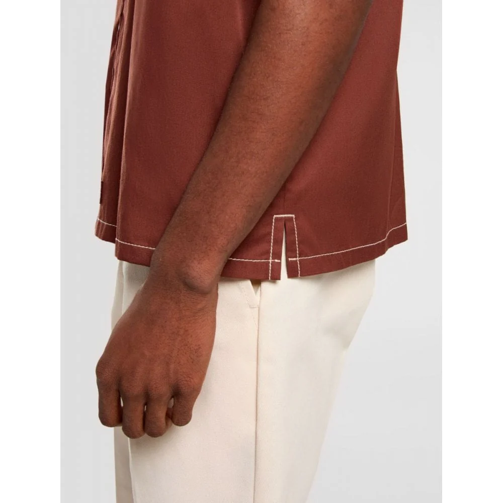 River Ranch S/S Work Shirt - Cappuccino - Image 5