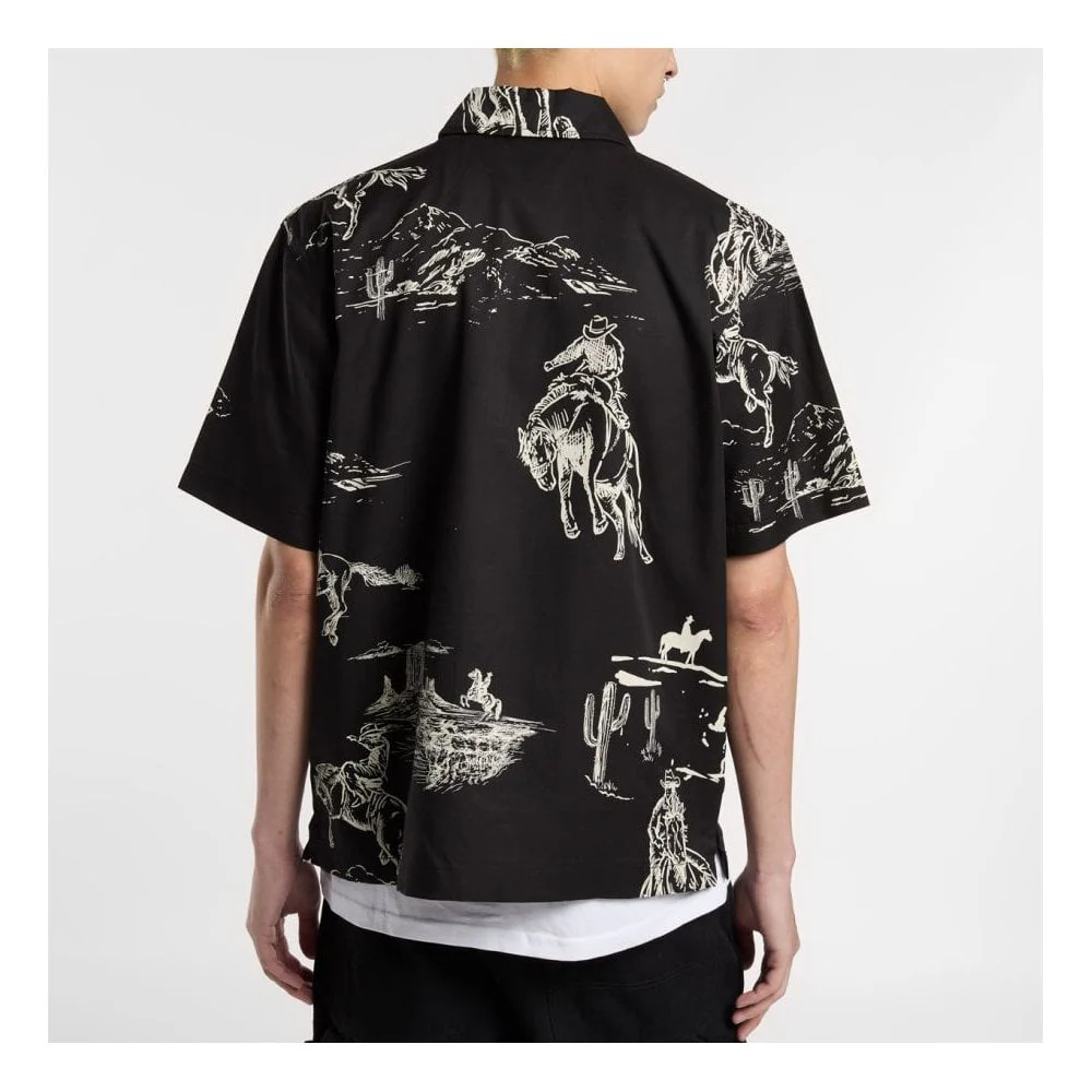 Savage S/S Work Shirt - Black - Image 3