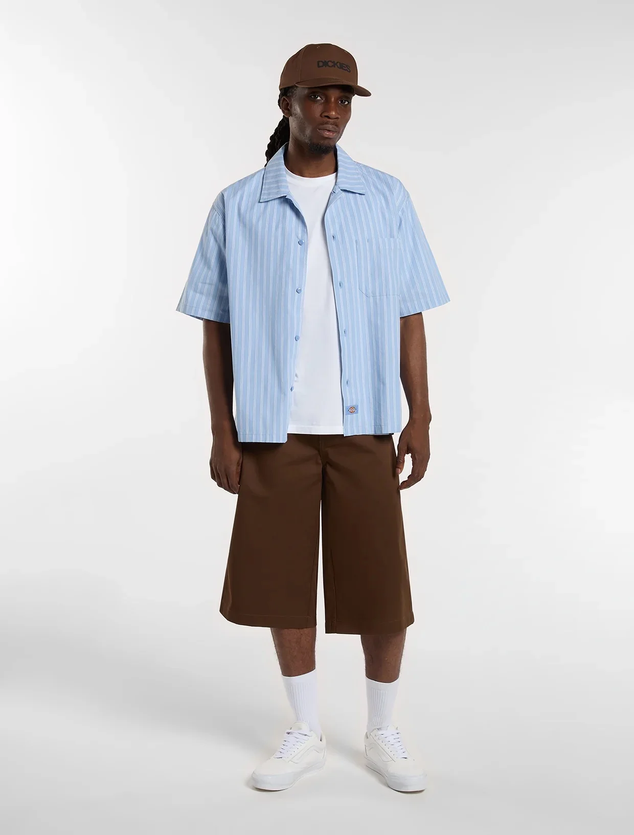 Venedocia Stripe SS Shirt - Endless Sky - Image 7