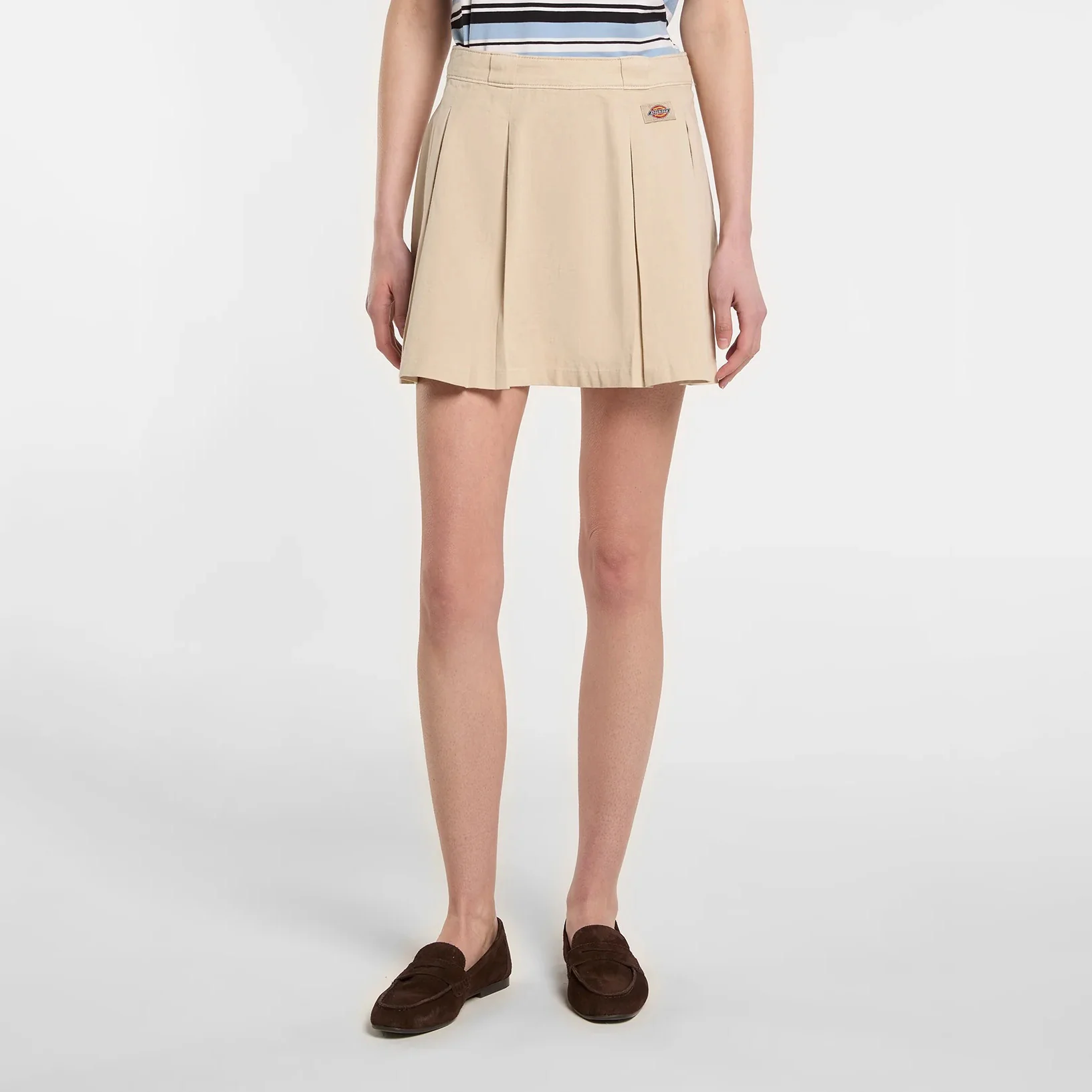 W' 247 Work Skirt, Garment Dyed - Stone - Image 3