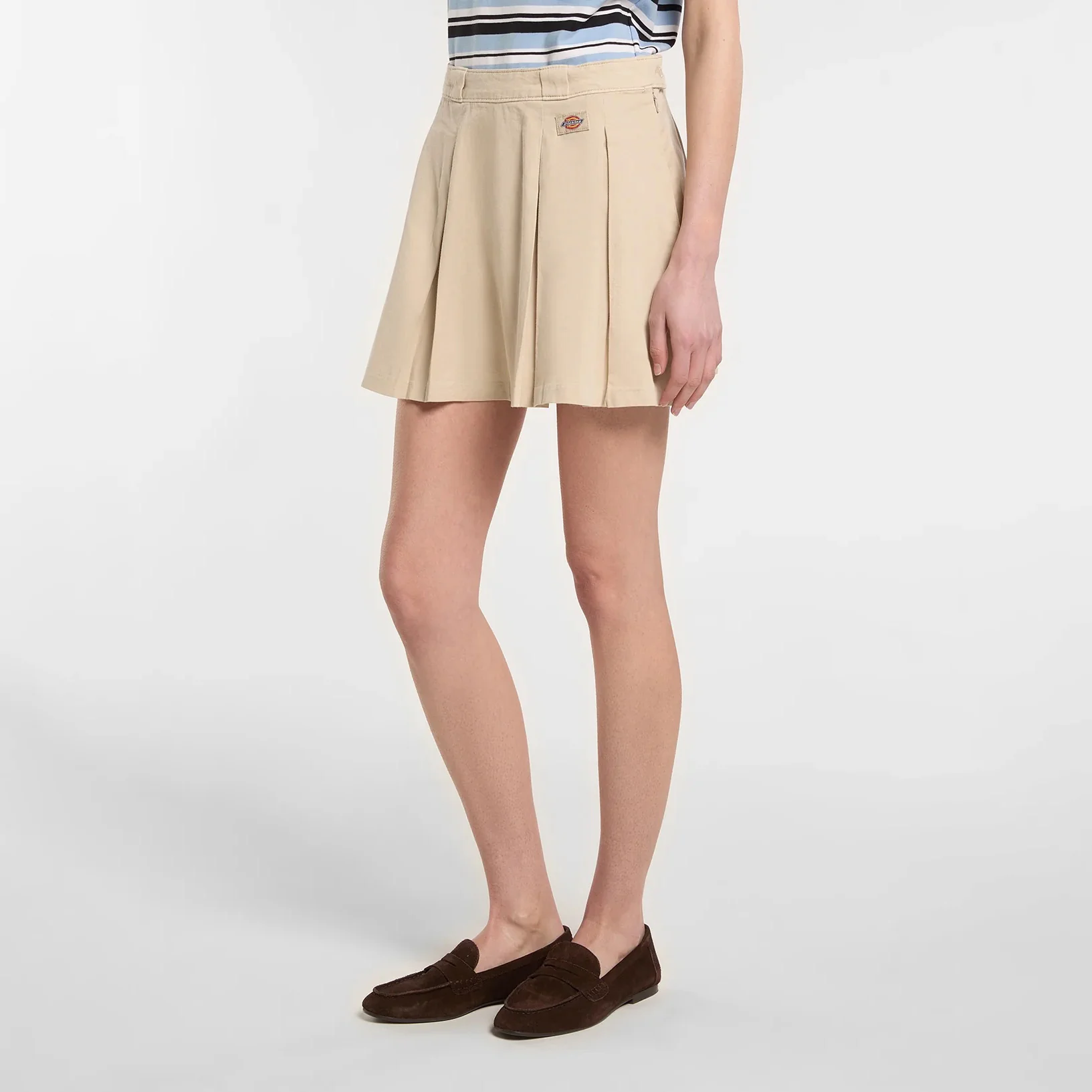 W' 247 Work Skirt, Garment Dyed - Stone - Image 5