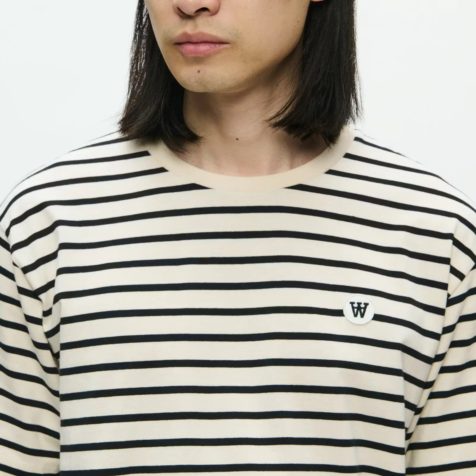 WWAce Stripe Tee - Black Beauty - Image 3