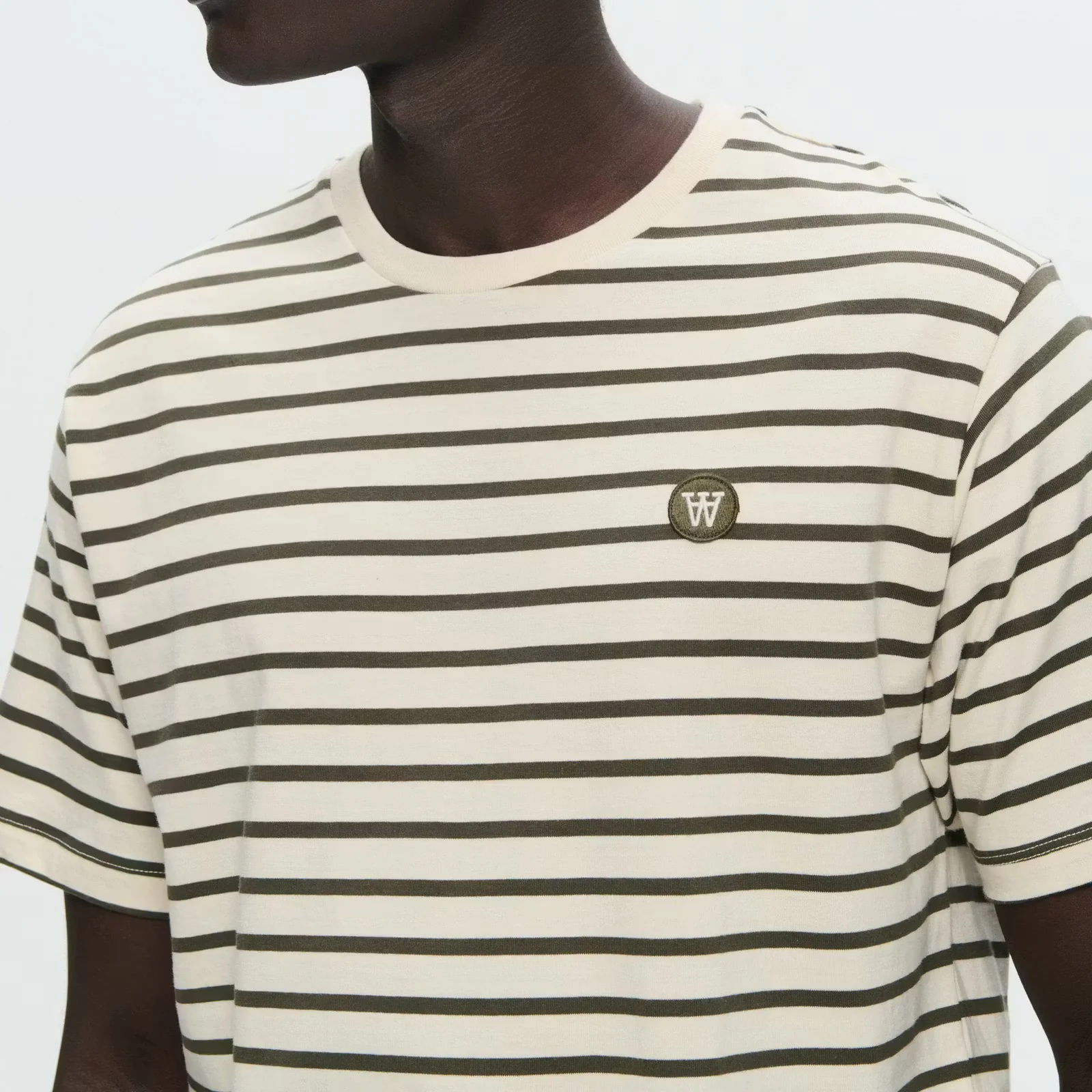 WWAce Stripe Tee - Grape Leaf - Image 3