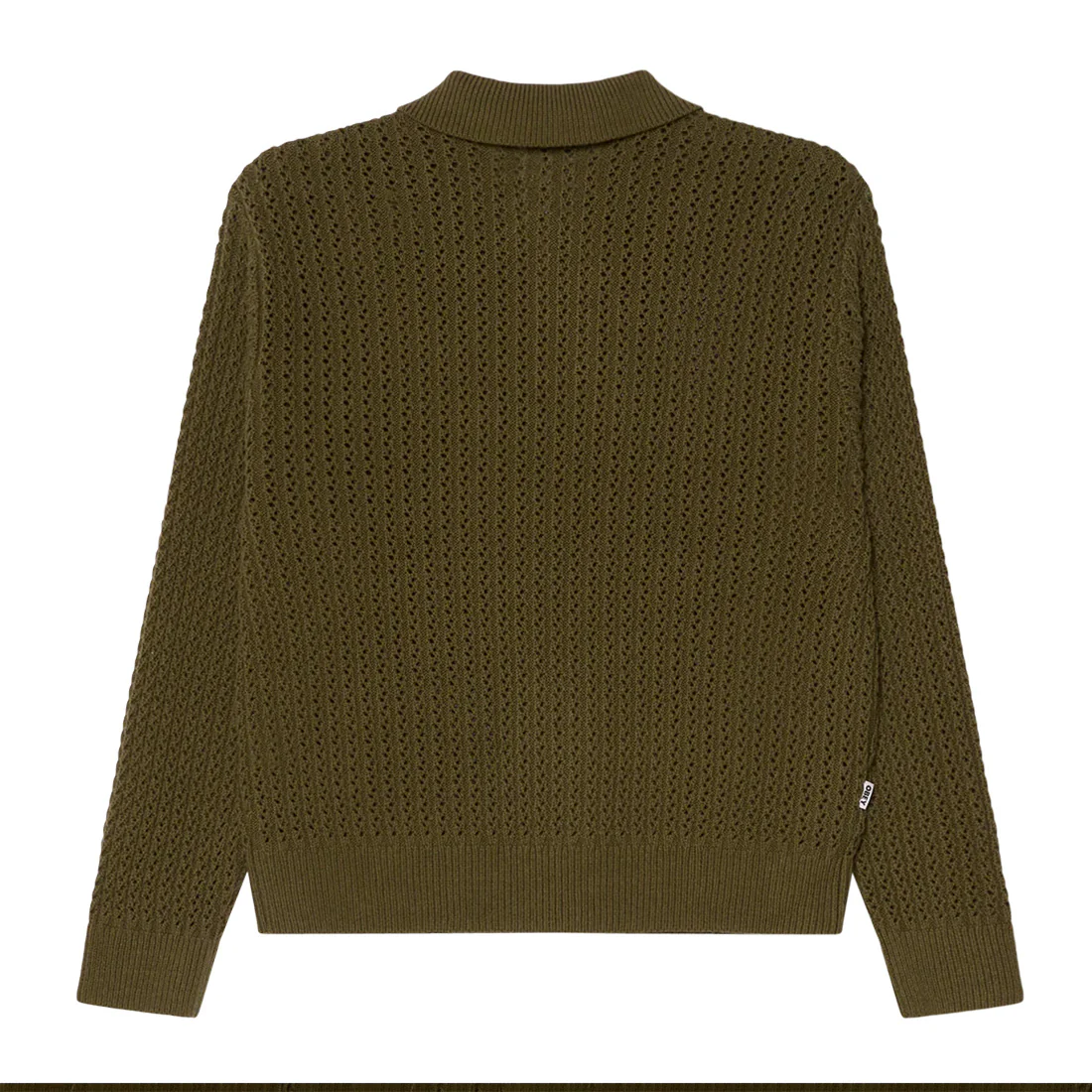 Duane Polo Sweater - Tea Leaf - Image 2