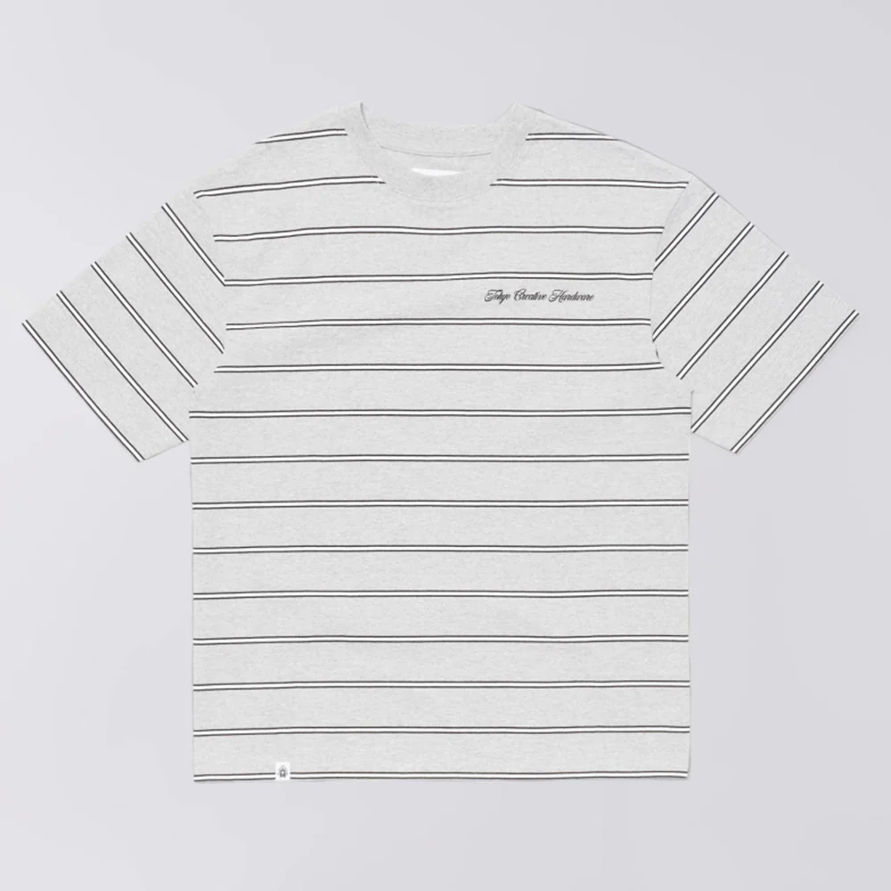 Bolton T-Shirt - Grey Marl / White