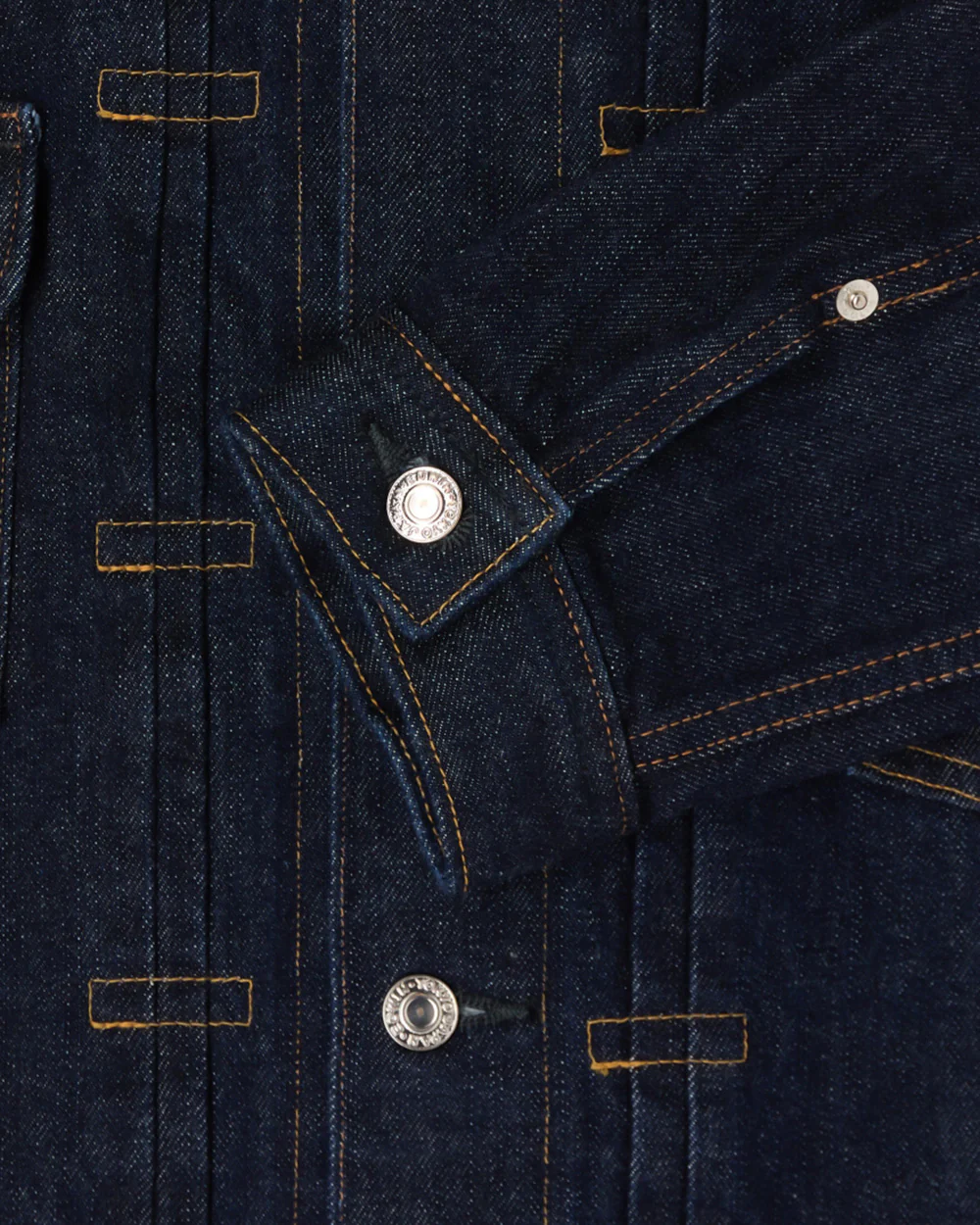 Denim Jacket - 14oz Denim Red Selvage - Blue Rinsed - Image 4