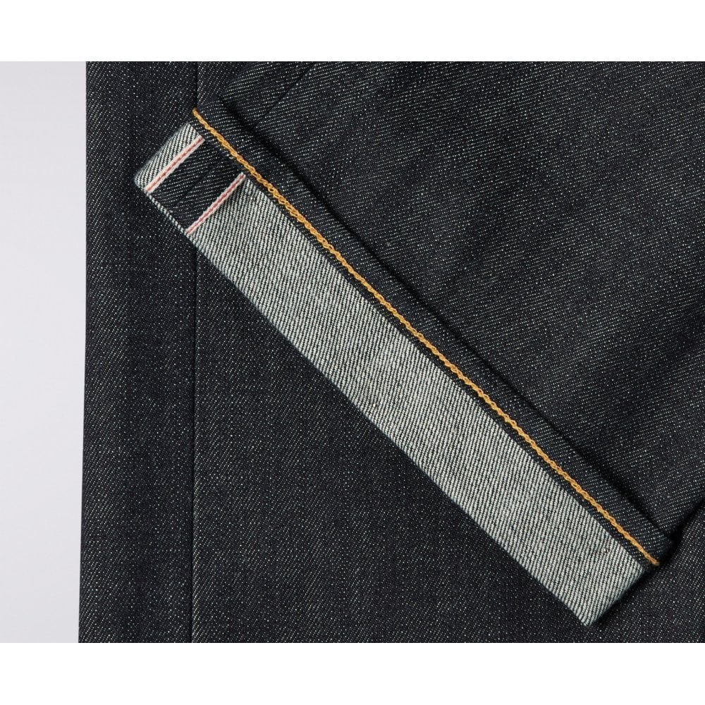 ED-39 Regular Loose Jeans Red Listed Selvage Denim - 14oz Unwashed - Image 6