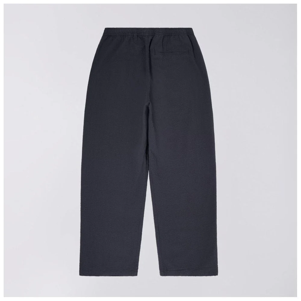 Edison Pant, Swollen Seersucker - Dark Grey (Garment Washed) - Image 9