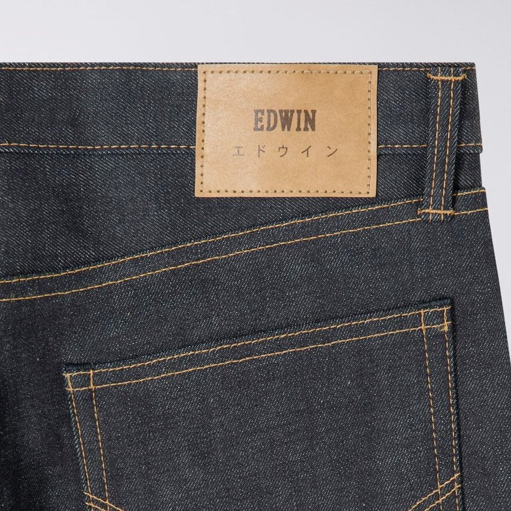Loose Jeans, 13.5oz Kaihara Rainbow Selvage - Blue Unwashed - Image 5