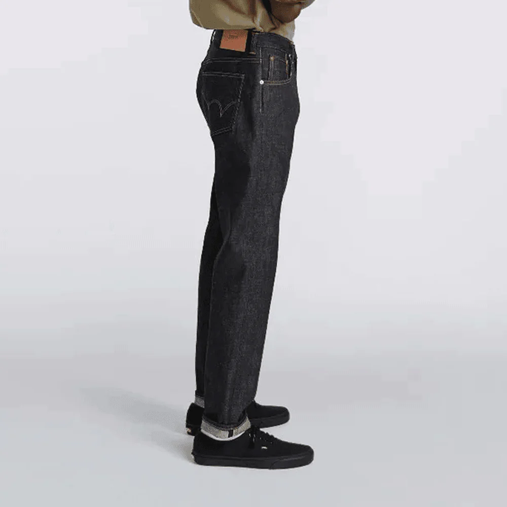 Regular Tapered Jeans, 13.5oz Rainbow Selvage - Blue Unwashed - Image 4