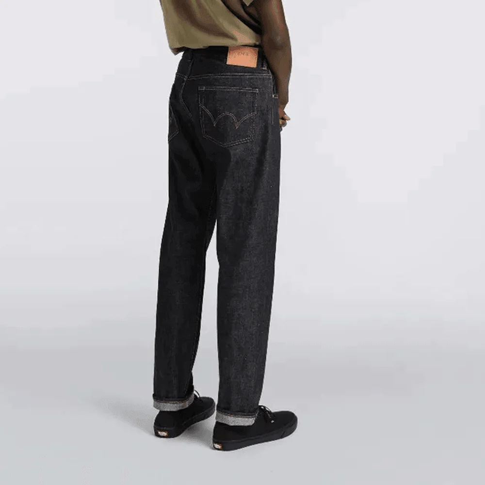 Regular Tapered Jeans, 13.5oz Rainbow Selvage - Blue Unwashed - Image 5