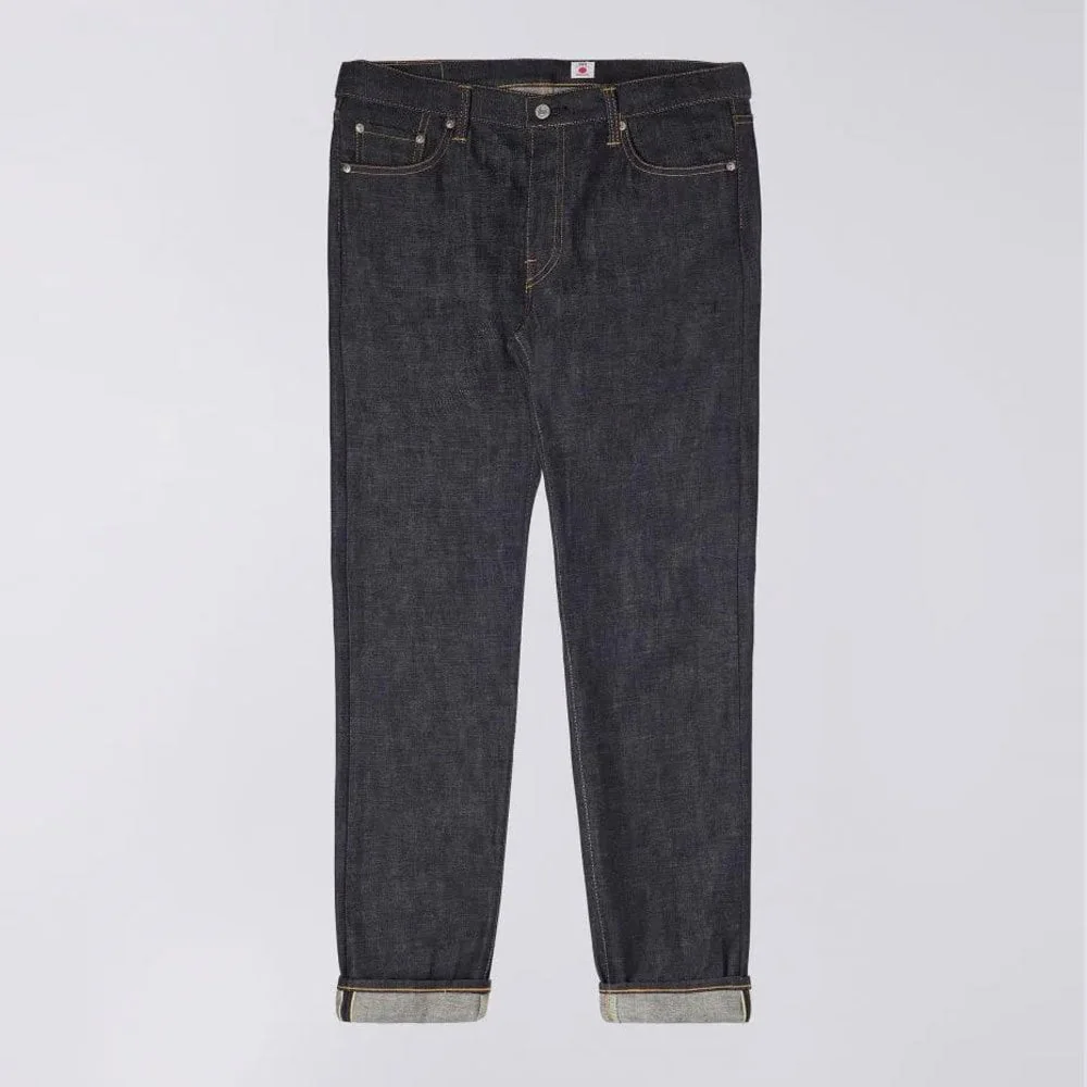 Regular Tapered Jeans, 13.5oz Rainbow Selvage - Blue Unwashed - Image 2