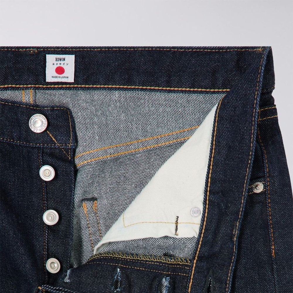 Regular Tapered, 12.5oz Kaihara Denim - Blue Rinsed - Image 6