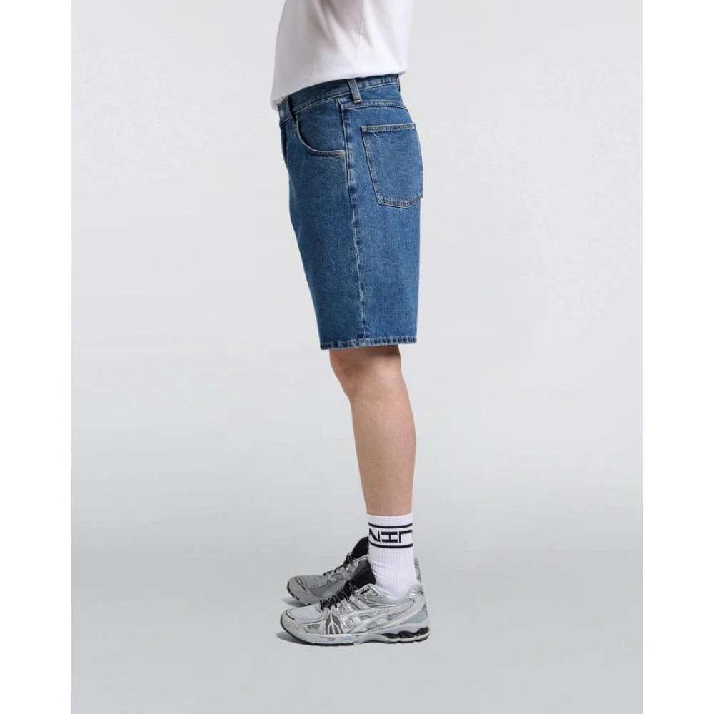 Tyrell Short, Blue Mid Marble Wash - Image 4
