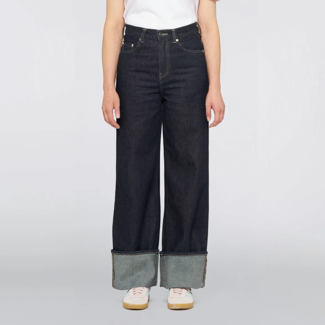W' Bonnie Pant - Blue (Rinsed) - Image 3