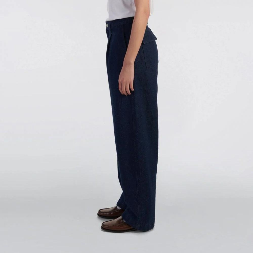 W' Nora Pant - Blue Rinsed - Image 4