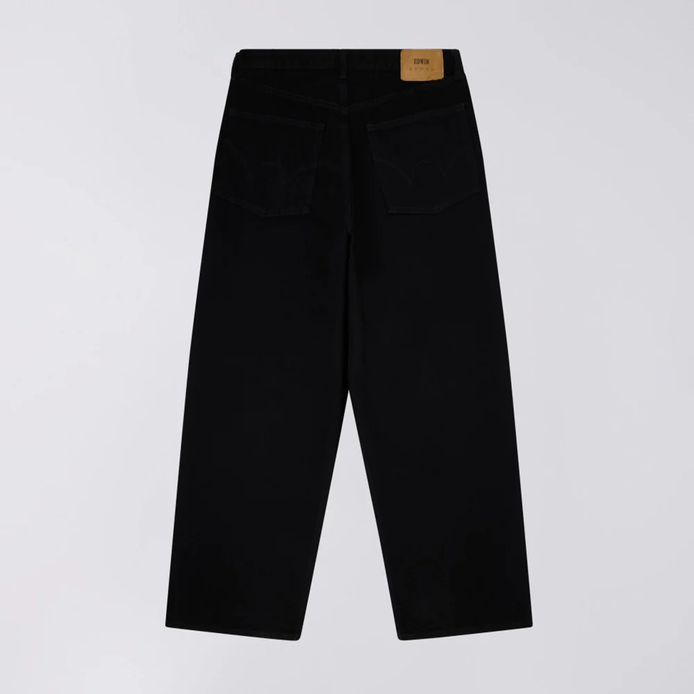Wide Pant - Black (Unwashed) - Image 2