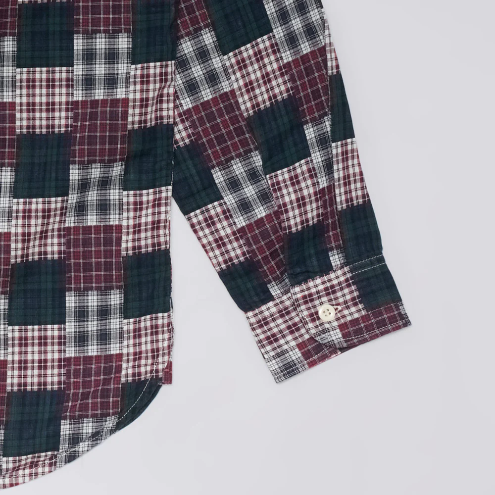 Work Shirt - Green / Red - Image 6