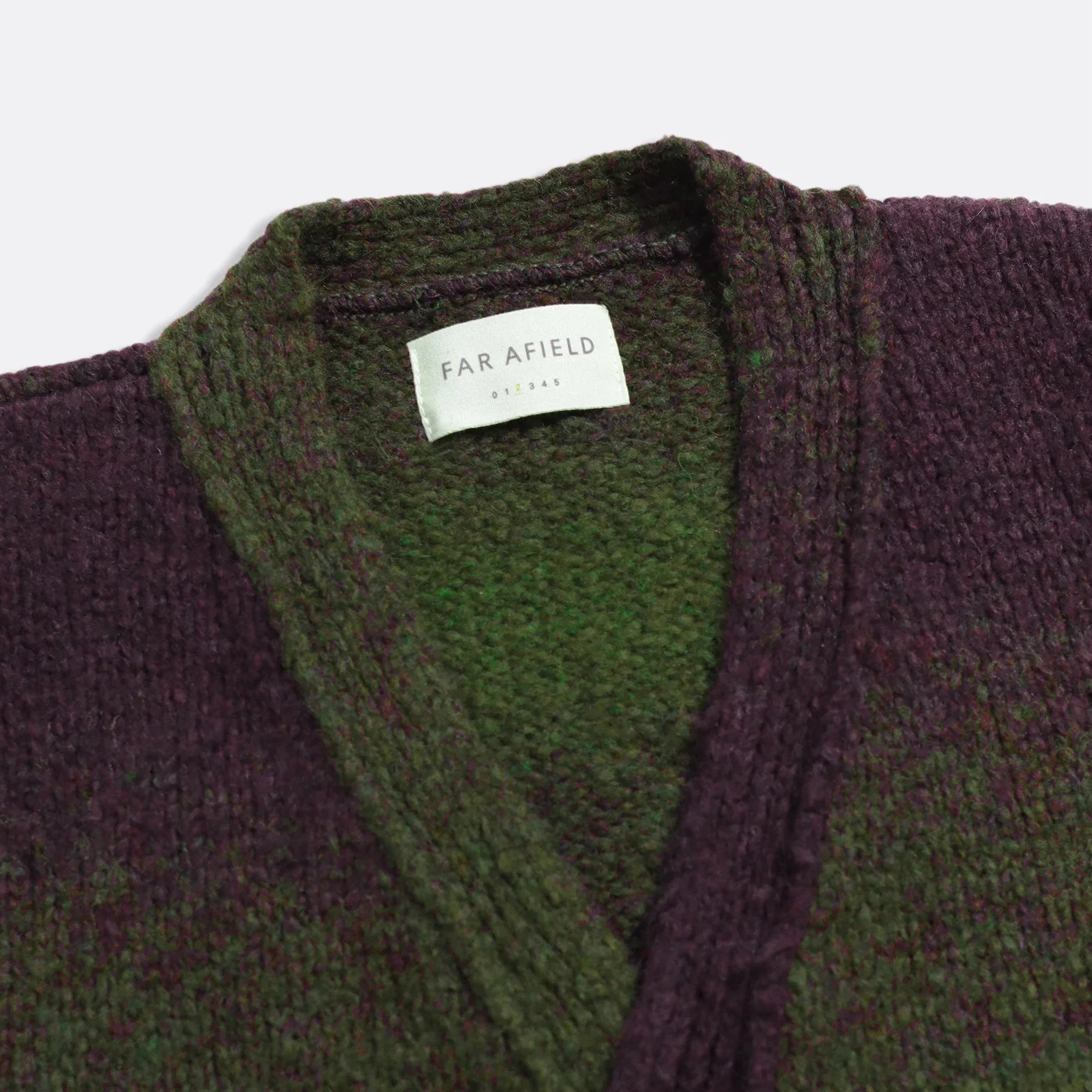 Buckley Cardigan - Purple / Green - Image 3