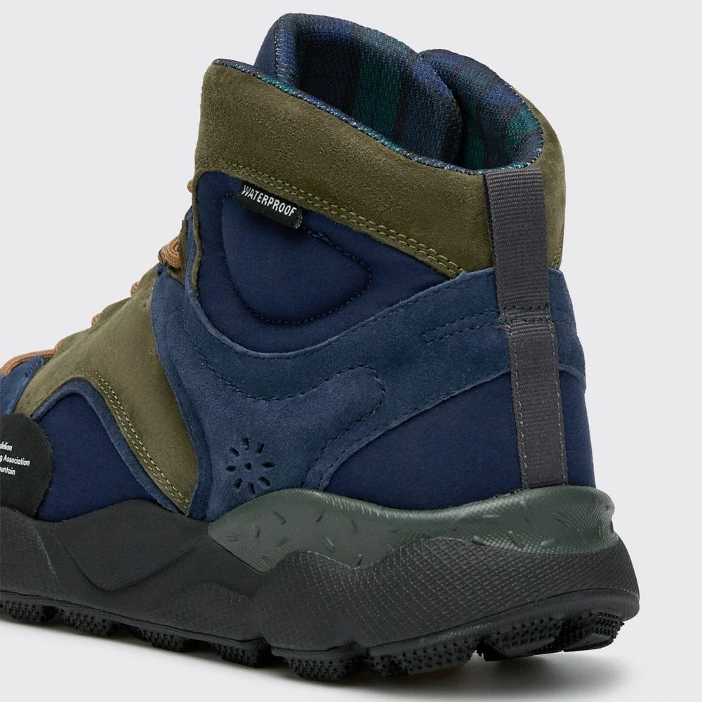 Barbour X Flower Mountain Back Country Uni Mid - Navy / Olive - Image 5