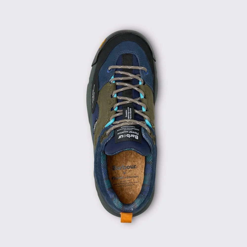 Barbour X Flower Mountain Back Country Uni - Navy / Olive - Image 2