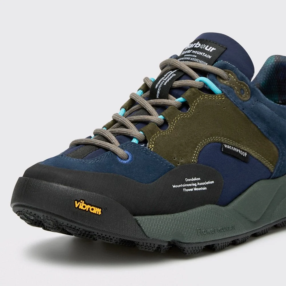 Barbour X Flower Mountain Back Country Uni - Navy / Olive - Image 4