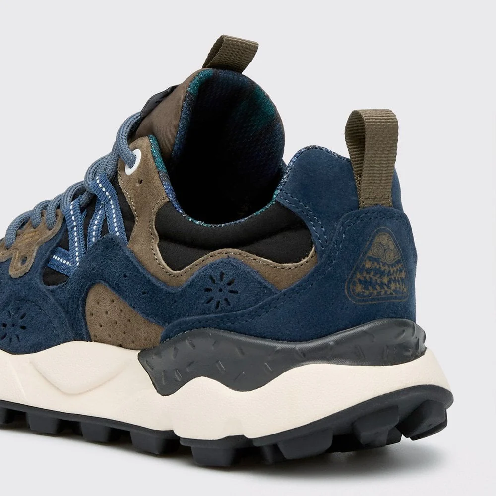 Barbour X Flower Mountain Yamano 3 Uni - Navy / Olive - Image 5