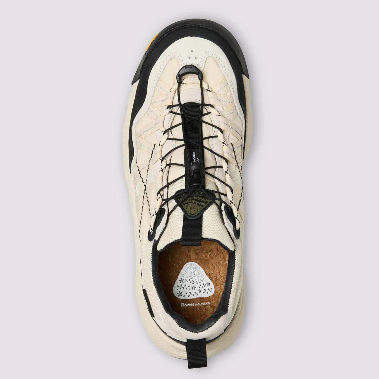 Iwano 2 Uni, Suede / Nylon / Fabric - White / Black - Image 4