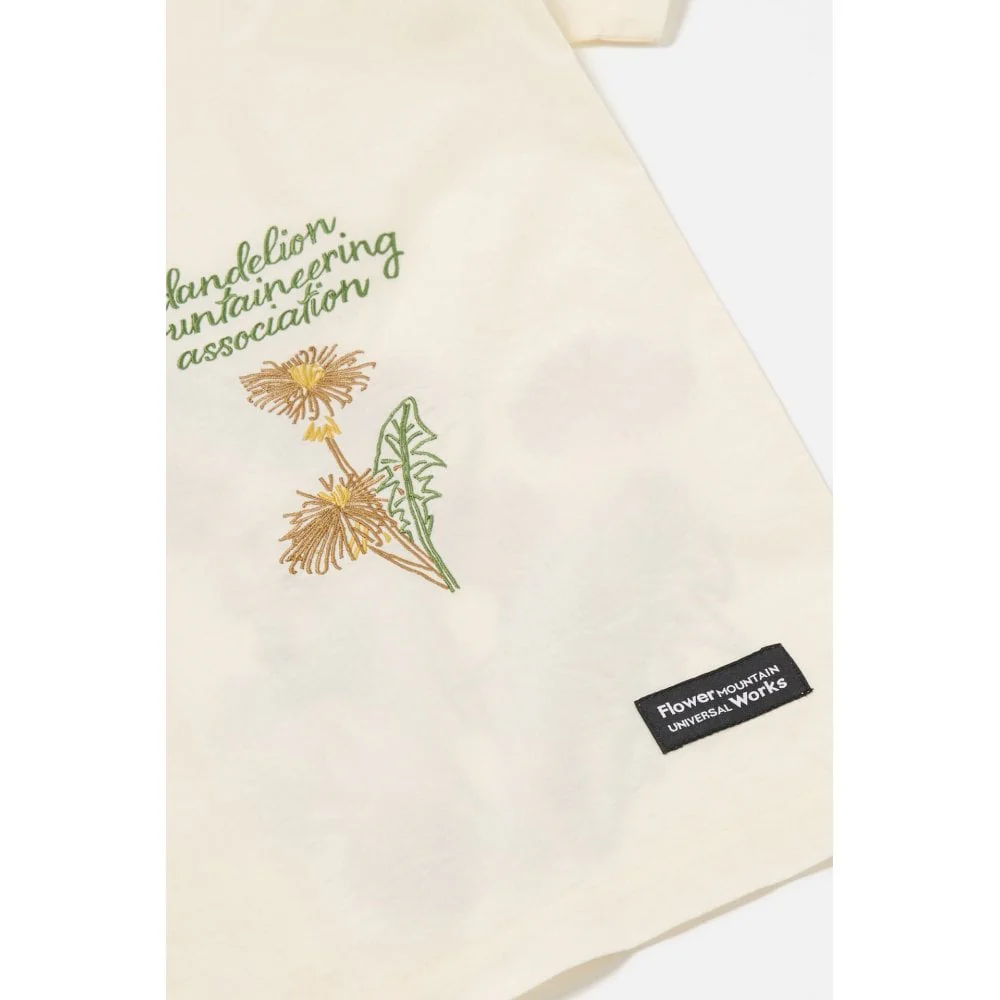 Universal Works X Flower Mountain Minari Shirt - Ecru - Image 6