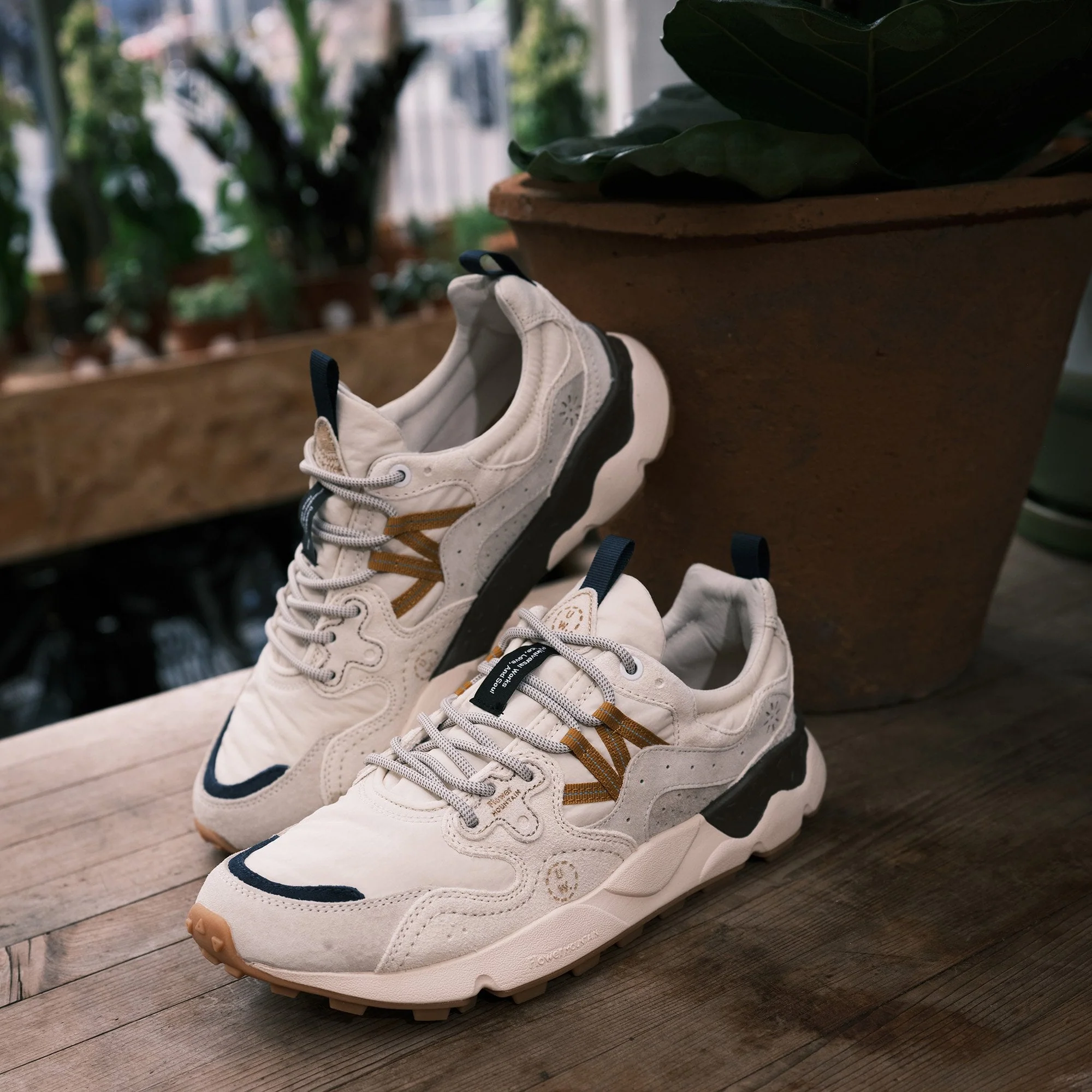Flower Mountain X Universal Works Yamano 3 Uni - Ecru-Light Brown - Image 6