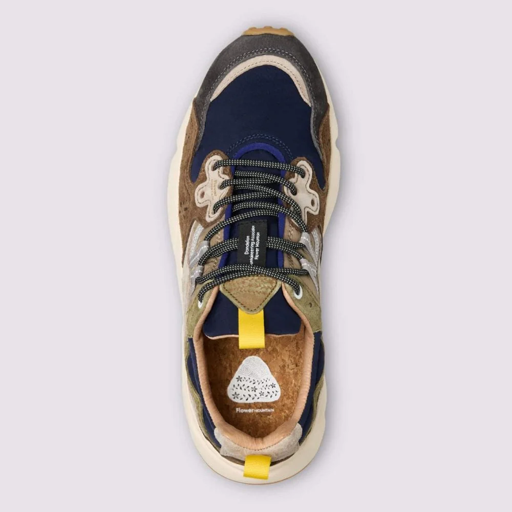Yamano 3 Man Suede/Nylon - Grey-Blue - Image 4