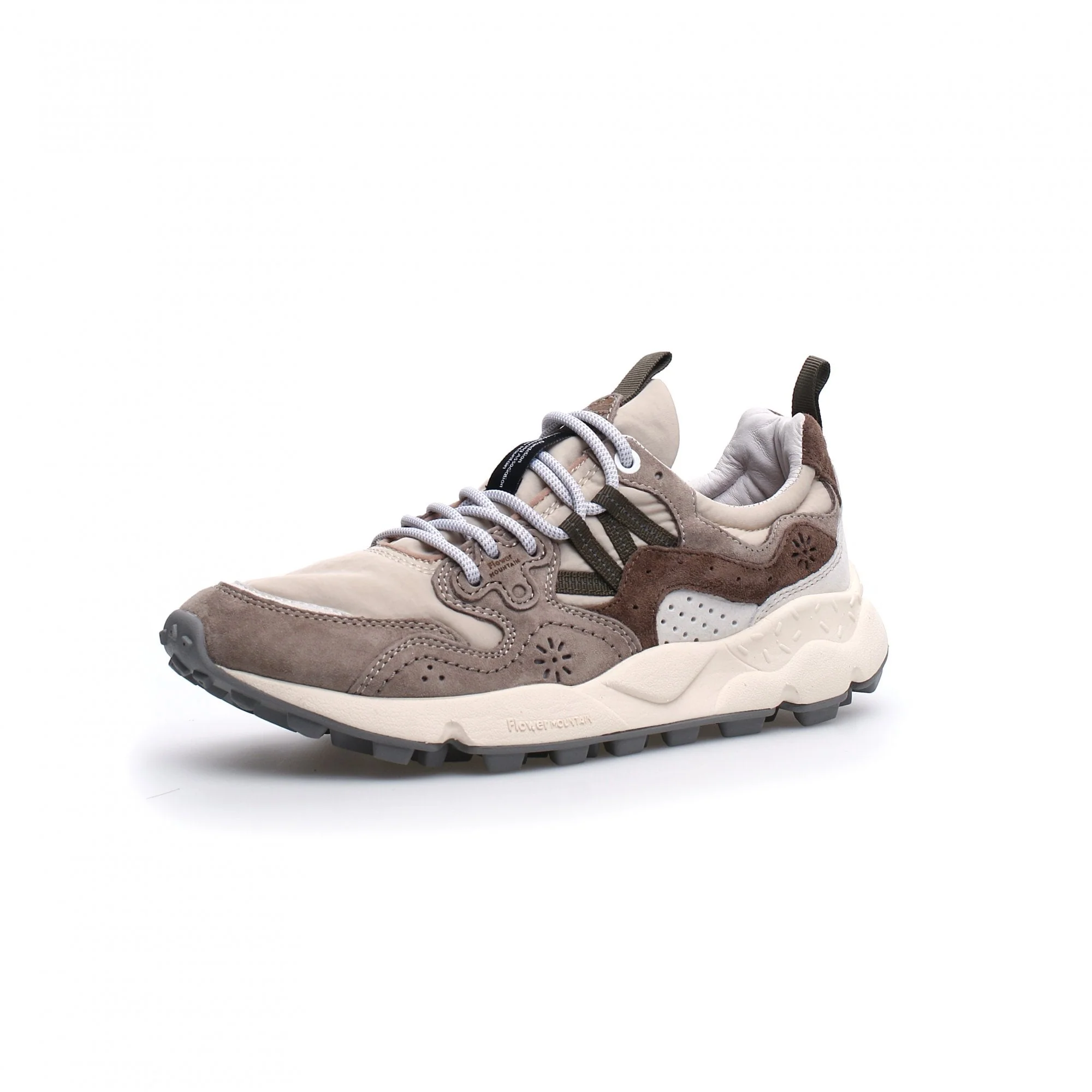 Yamano 3 Man, Suede / Nylon - Off White / Beige - Image 5