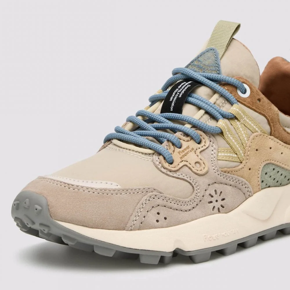 Yamano 3 Uni Suede / Nylon - Taupe / Light Beige - Image 3