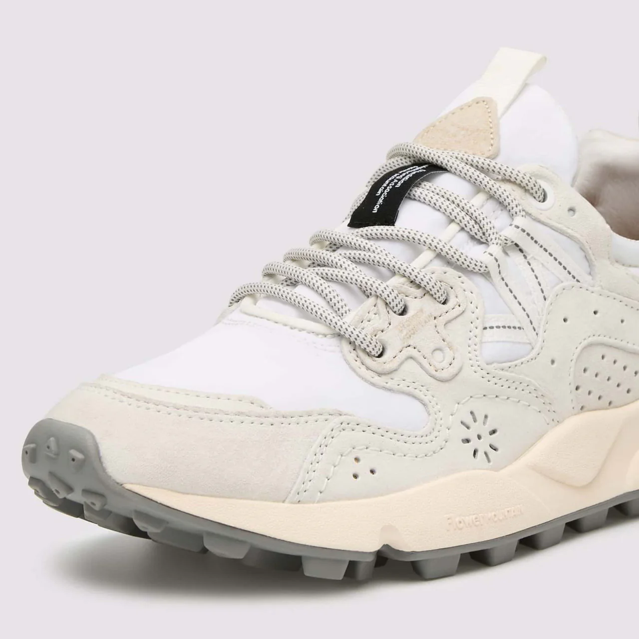 Yamano 3 Uni Suede / Nylon - White / Off White - Image 5
