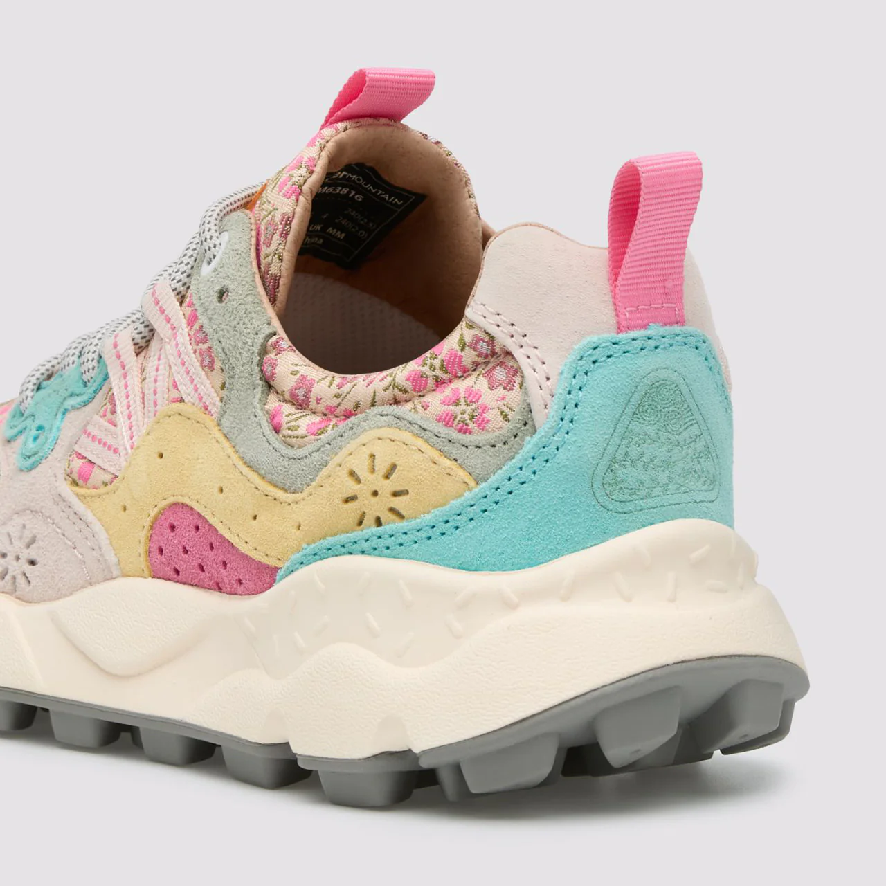 Yamano 3 Woman Suede / Nylon - Leo / Sage / Pink / Yellow - Image 4