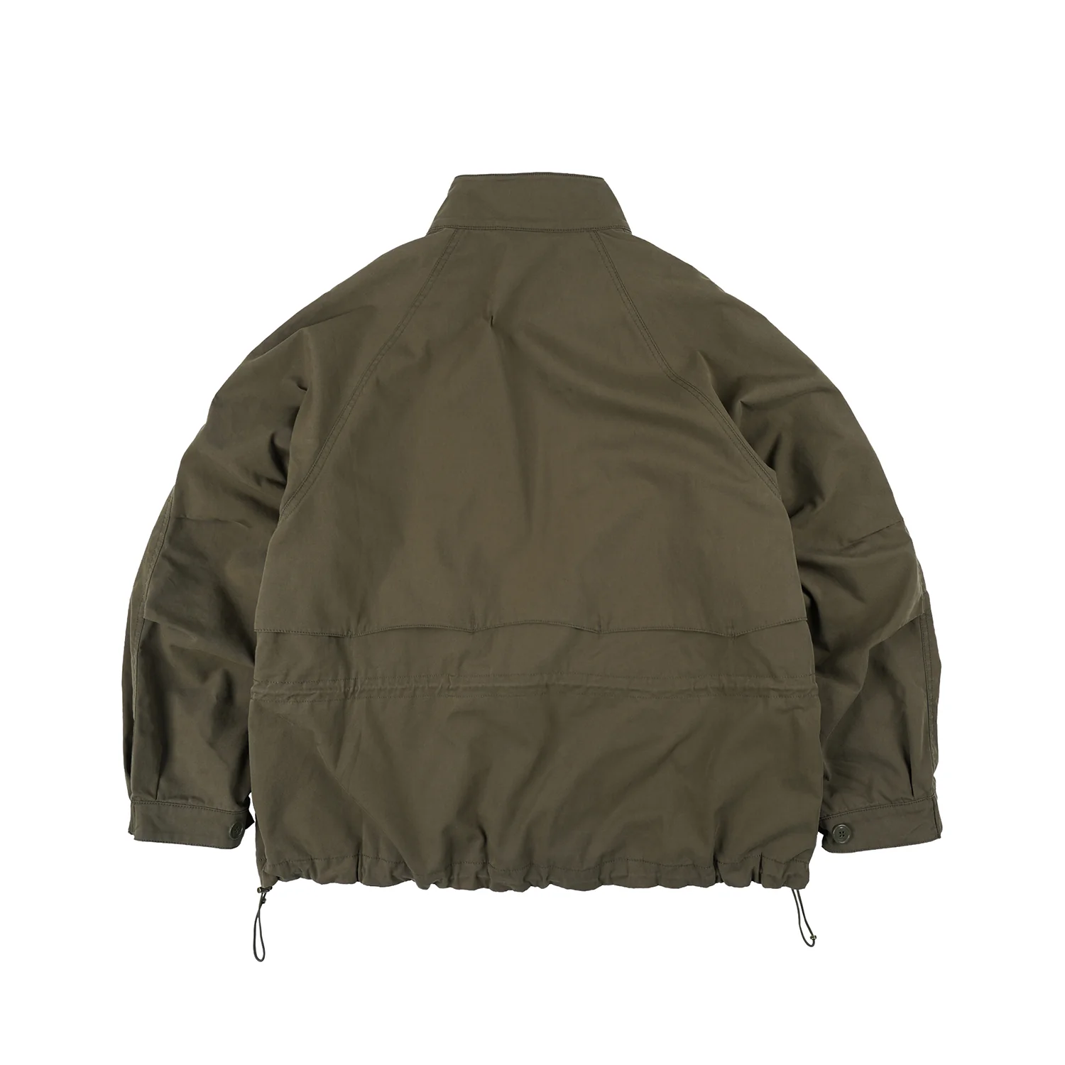 Harrington M65 Jacket - Olive - Image 2