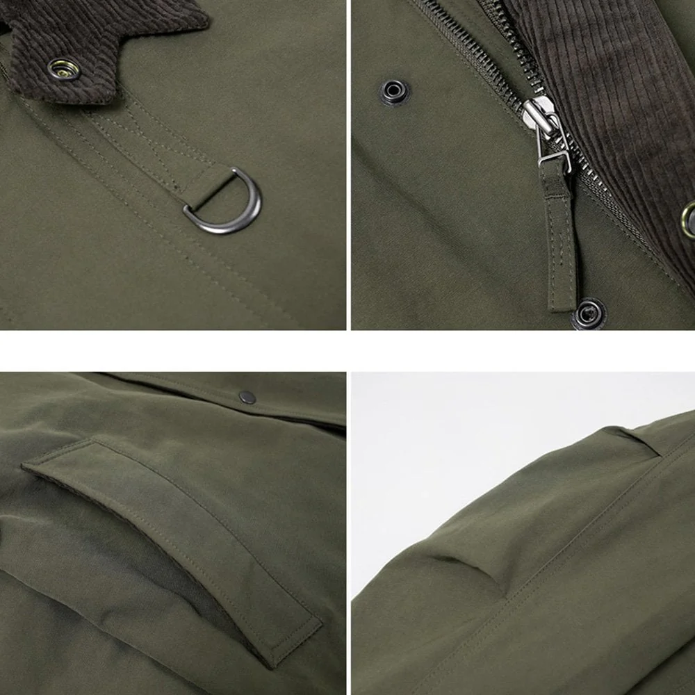 Heritage Hunting Jacket 002 Olive - Image 5