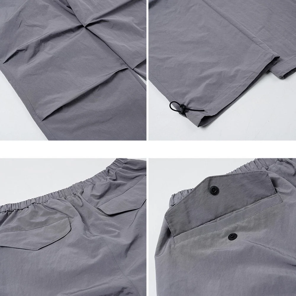 IPFU Parachute Track Pants - Graphite - Image 4