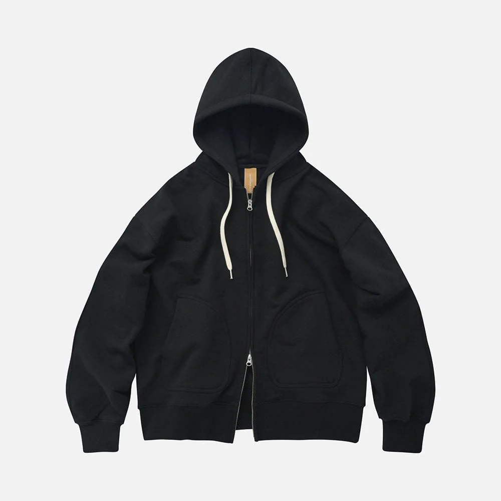 OG Heavyweight Hood Zip-up - Black